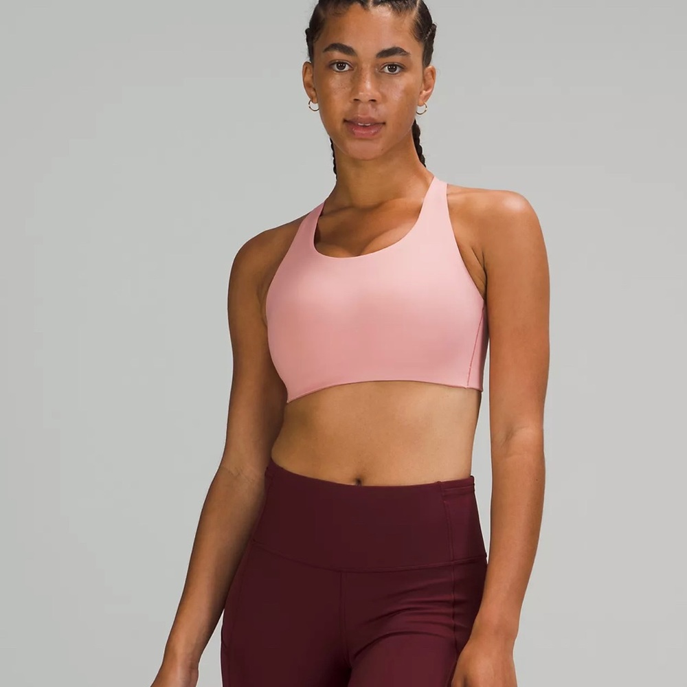 Lululemon Energy Bra High Support 32DD NWT coral